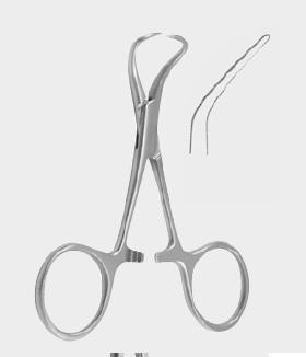 Затискач БАКХАУСА (BACKHAUS) для операційної білизни, 9,0 см (cm). Бренд: Zepf (Зепф).